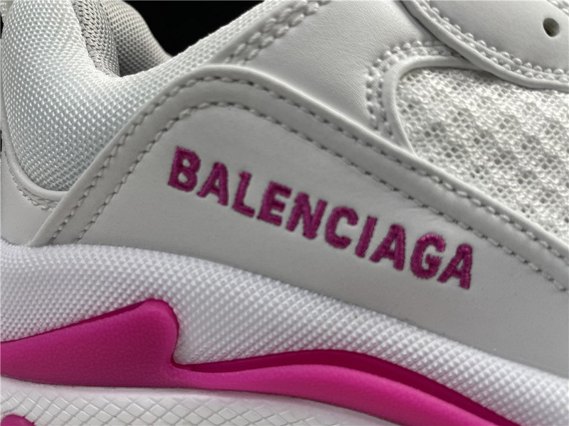 Ba*len*cia*ga sliver white sneaker 536737 w0901 8180