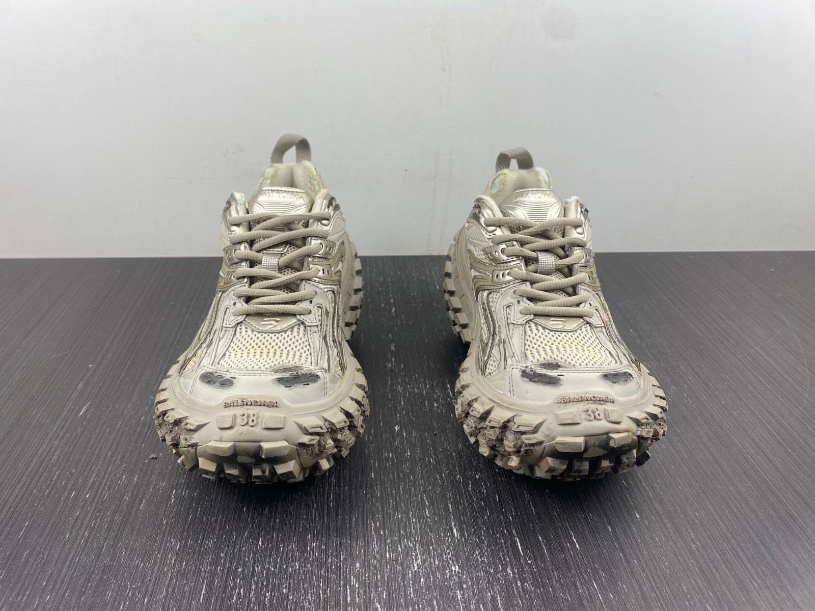 Ba*len*cia*ga bouncer chunky-sole sneakers