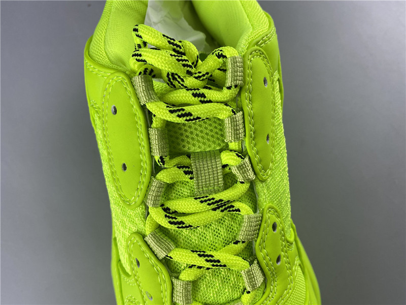 Ba*len*cia*ga triple s trainers clear sole flourescent green 541624 w2ff1 3720