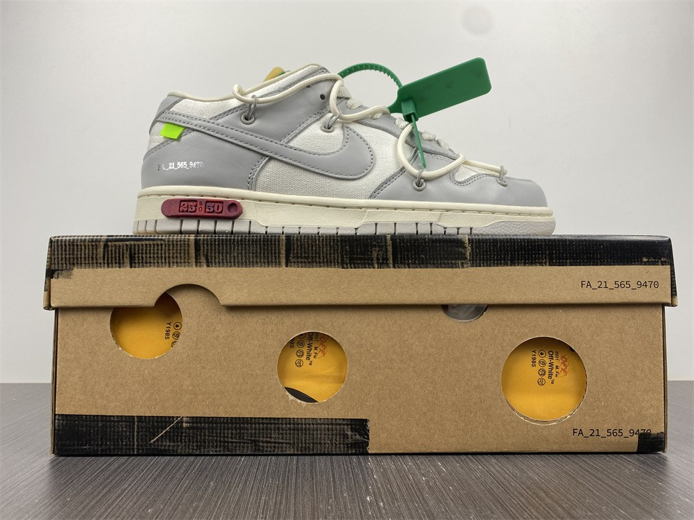 NIKE DUNK LOW OW LOT 25 OF 50 DM1602-121