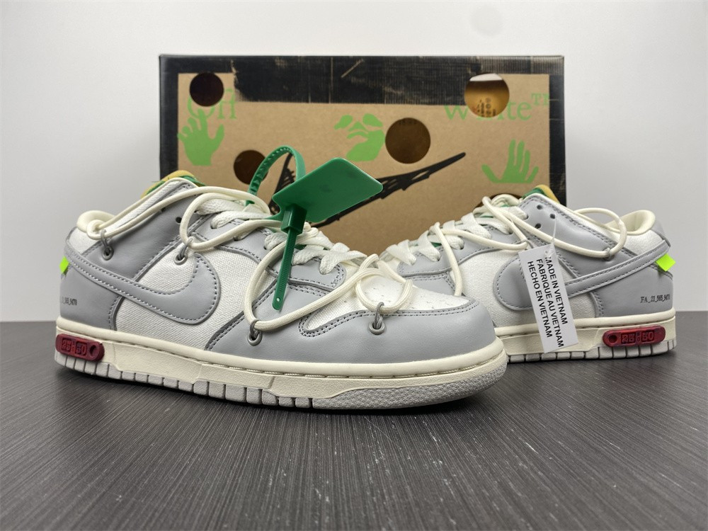 NIKE DUNK LOW OW LOT 25 OF 50 DM1602-121
