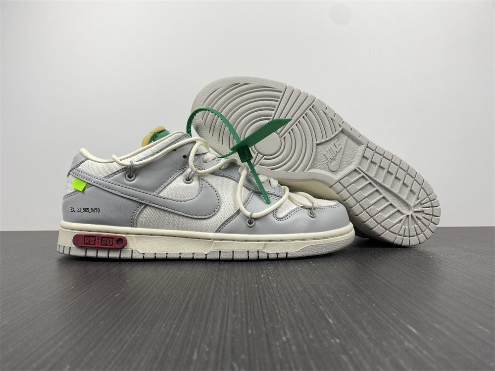 NIKE DUNK LOW OW LOT 25 OF 50 DM1602-121