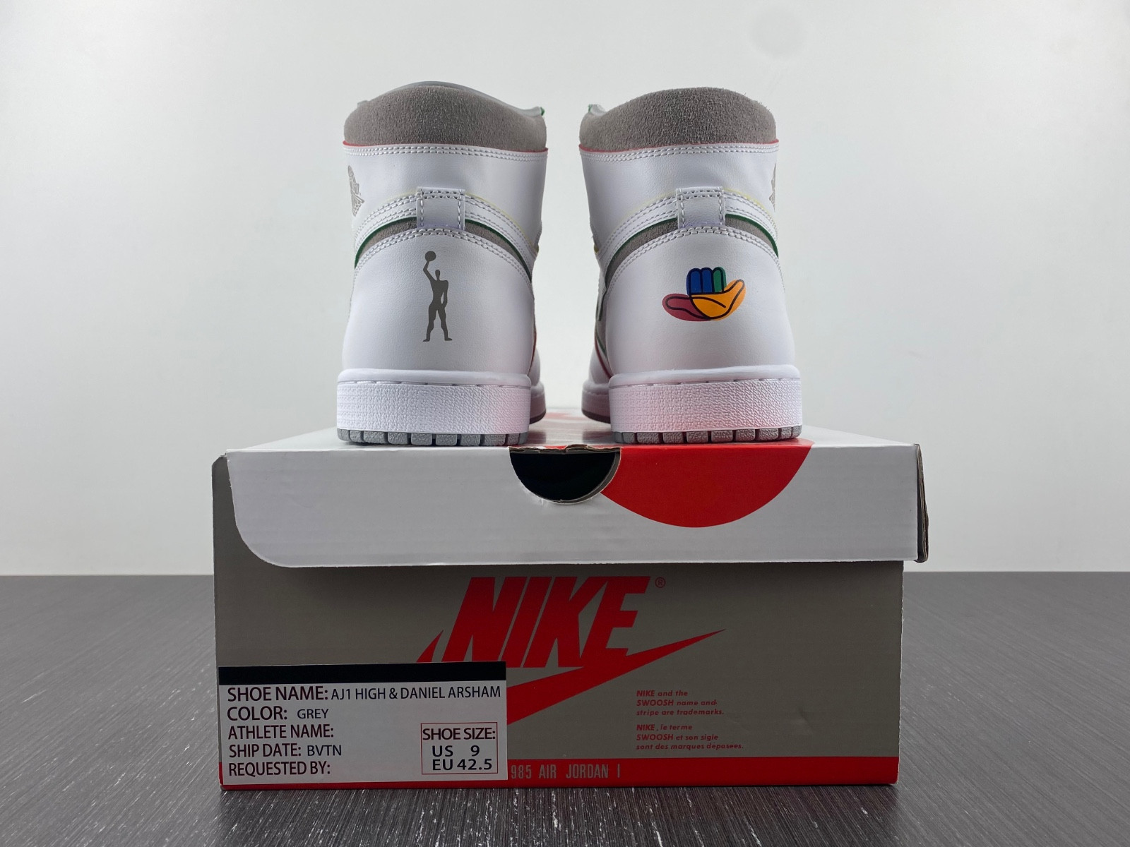 DANIEL ARSHAM x Air jordan 1 High White sneakers