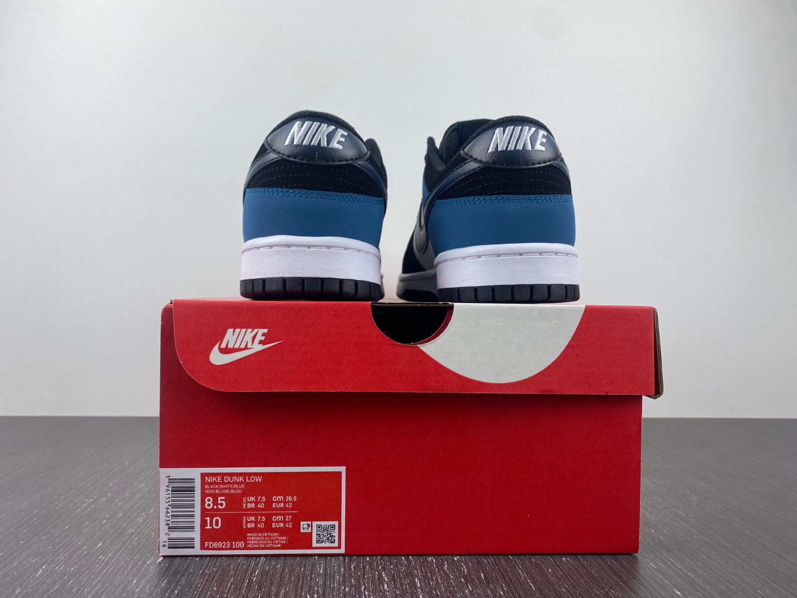 Nike Dunk Low "Black/Teal" FD6923-100