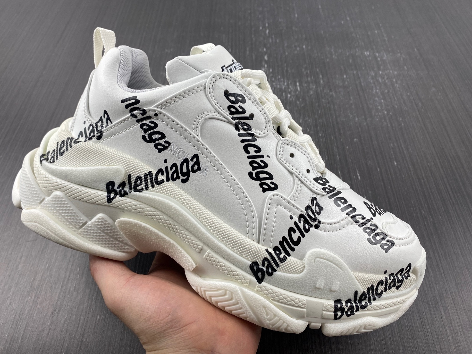 Ba*len*cia*ga triple s 536737 w2fab 9010
