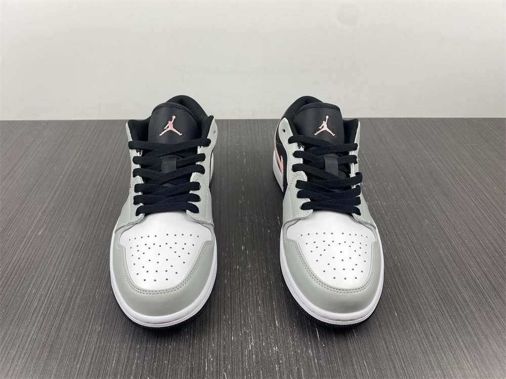 Jordan 1 Low Black Grey Pink 553558-062