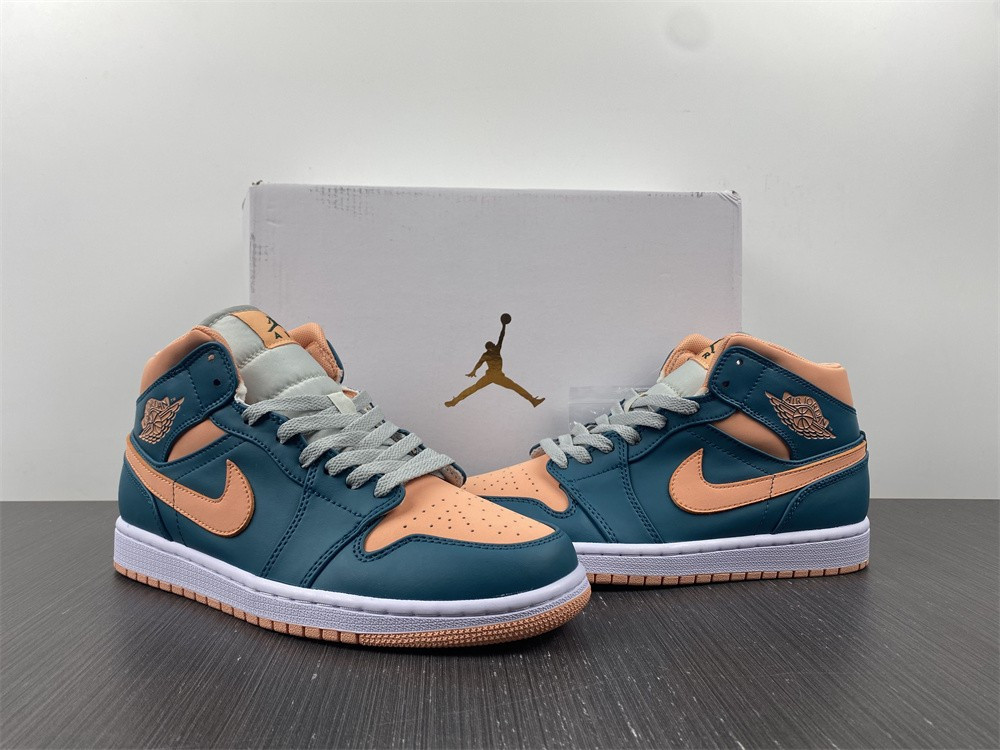 Jordan 1 Mid Dark Teal Green (W) BQ6472-308