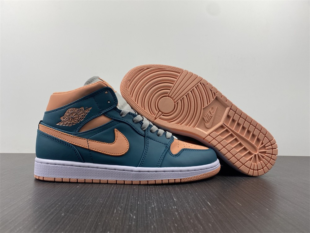 Jordan 1 Mid Dark Teal Green (W) BQ6472-308