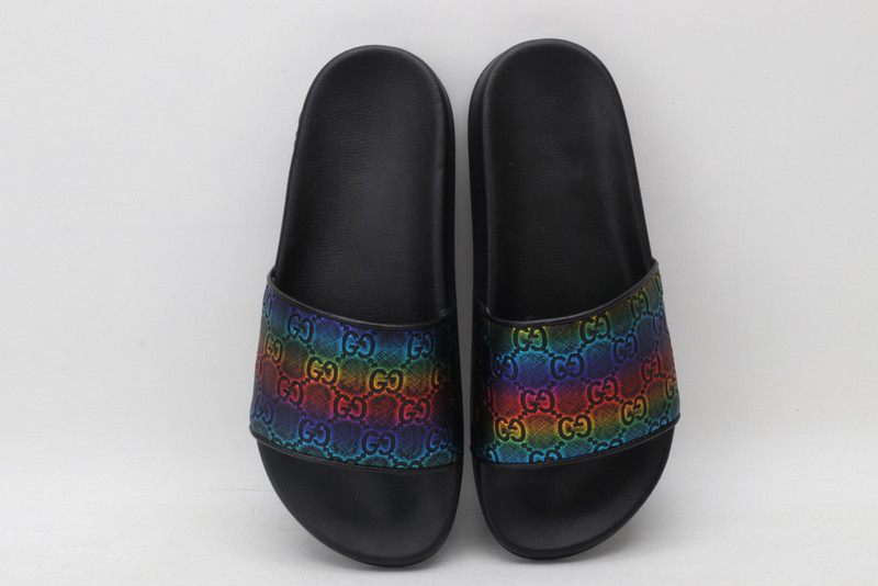 GUC LEATHER SLIDE