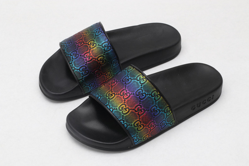 GUC LEATHER SLIDE