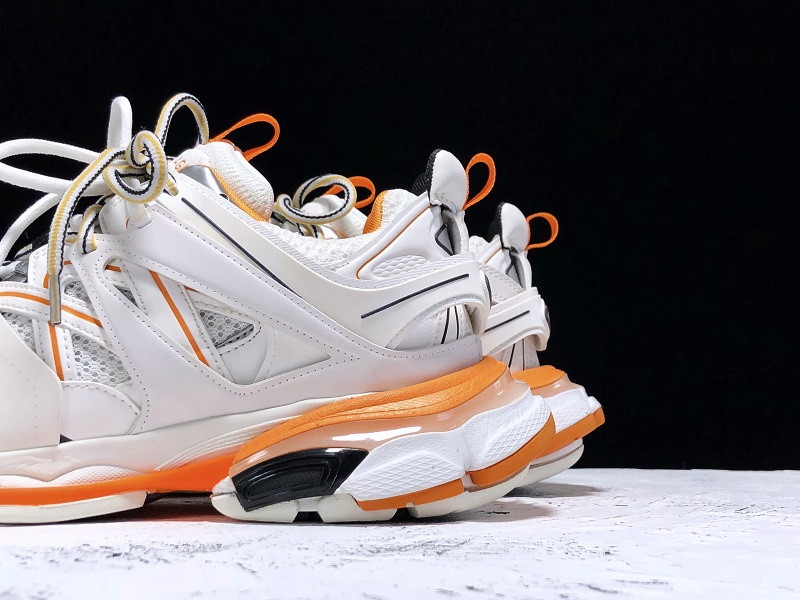 Ba*len*cia*ga track trainer (white orange) 542023 w1gb1 9059