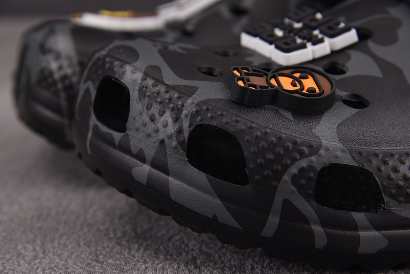 Bape x Crocs Classic Clog “Black Camo”