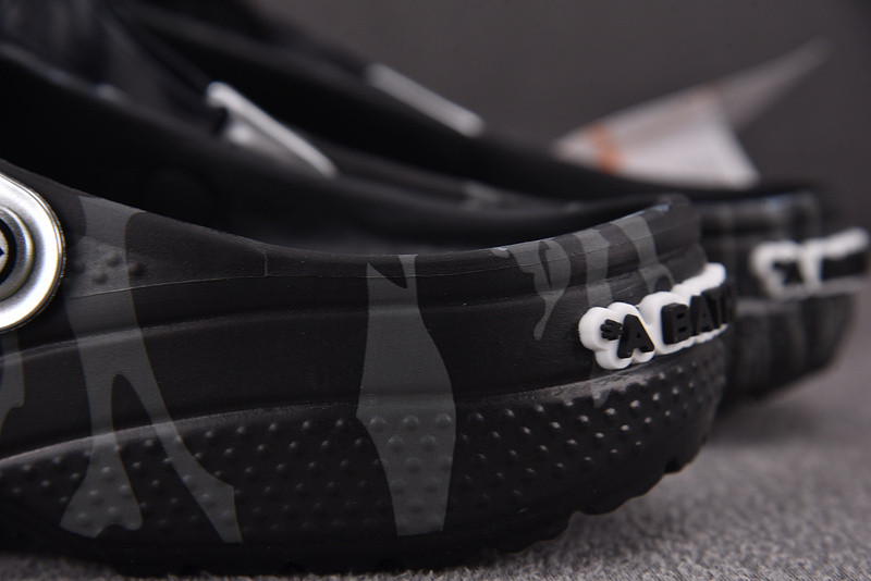 Bape x Crocs Classic Clog “Black Camo”