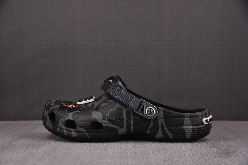 Bape x Crocs Classic Clog “Black Camo”