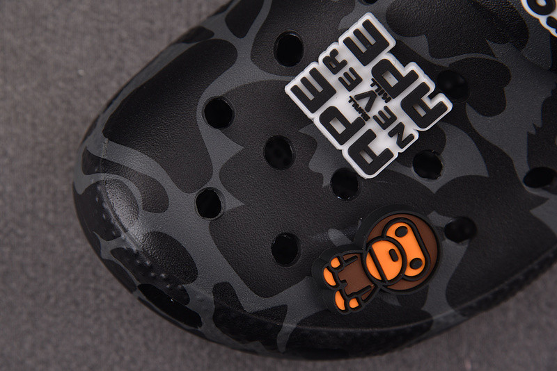 Bape x Crocs Classic Clog “Black Camo”