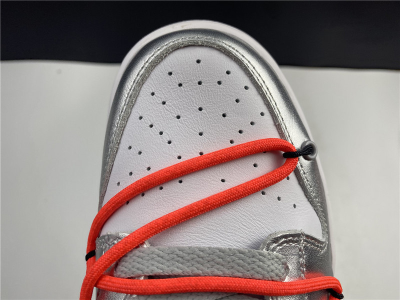 OW X Dunk Low LTHR CT0856-800