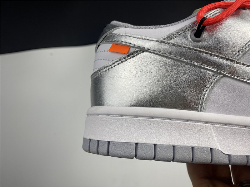 OW X Dunk Low LTHR CT0856-800