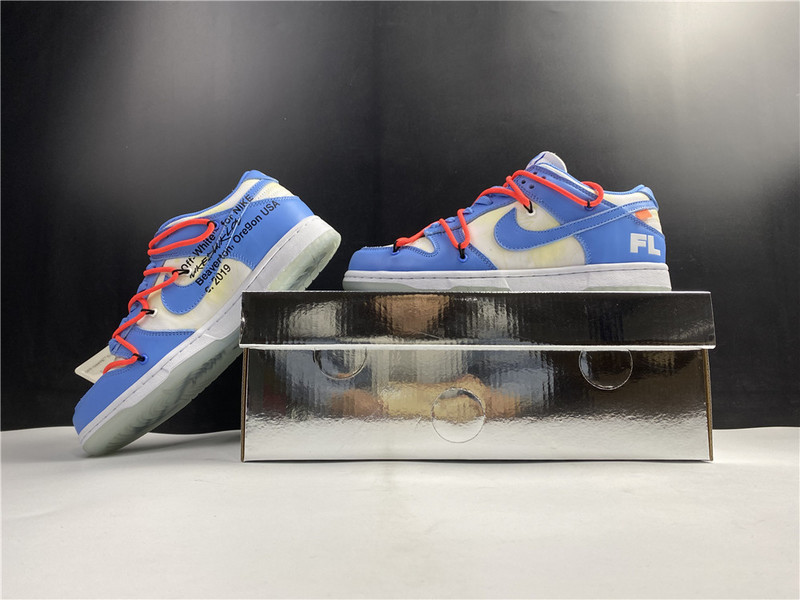 OW x Nike Dunk Low CT0856 403