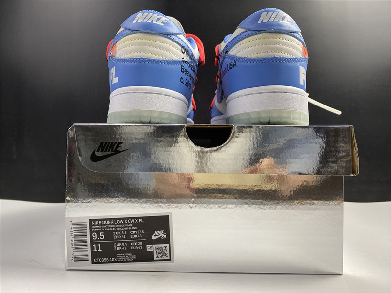 OW x Nike Dunk Low CT0856 403