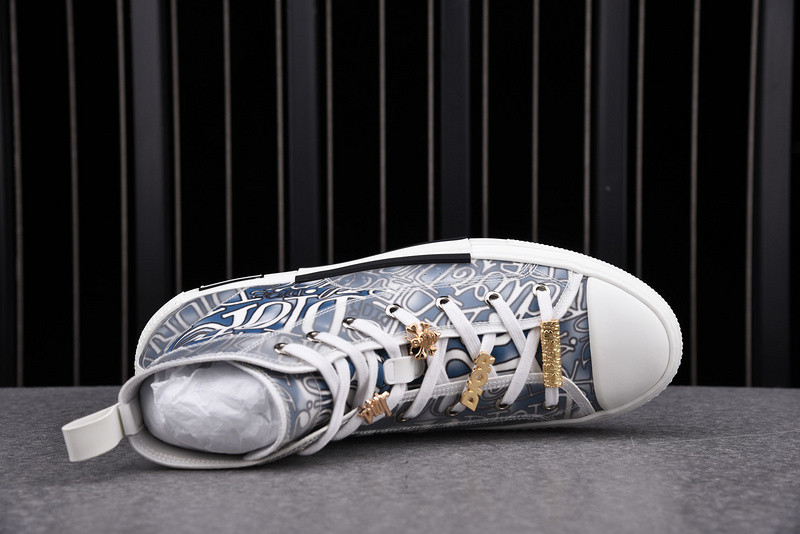 D B23 HIGH-TOP SNEAKERS