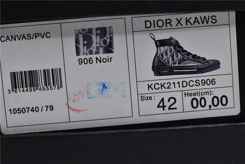 D B23 HIGH-TOP SNEAKERS