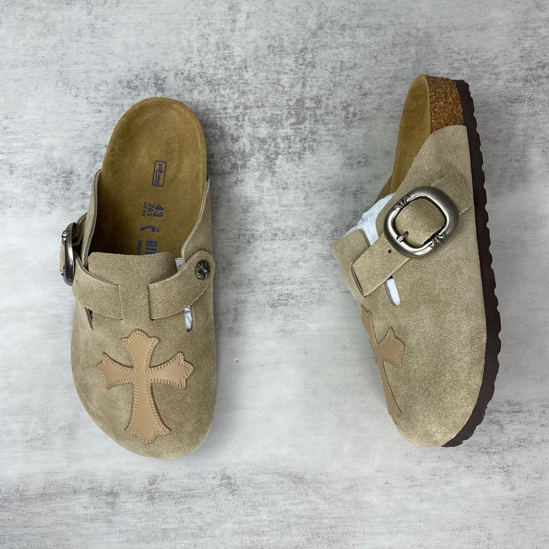 CHROME HEARTS BIRKENSTOCKS