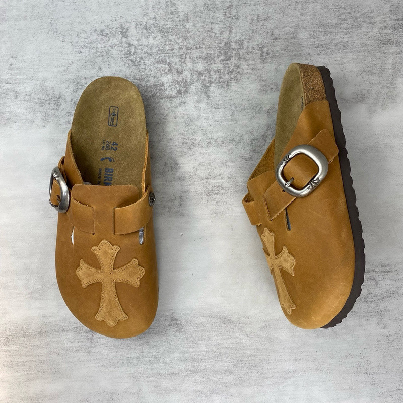 CHROME HEARTS BIRKENSTOCKS