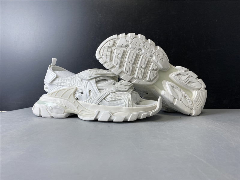 Ba*len*cia*ga track sandal monocolor neoprene/rubber white 617543 w2cc1 9000