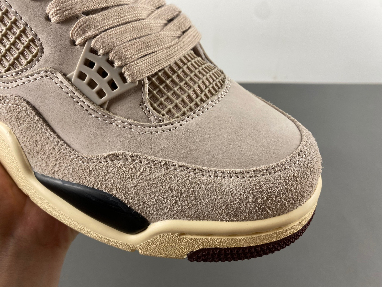 A Ma Maniere x Air Jordan 4 Fossil Stone FZ4810-200