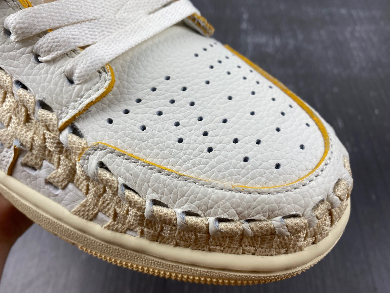 THE UNION X AIR JORDAN 1 HIGH OG “WOVEN” FD2565-100