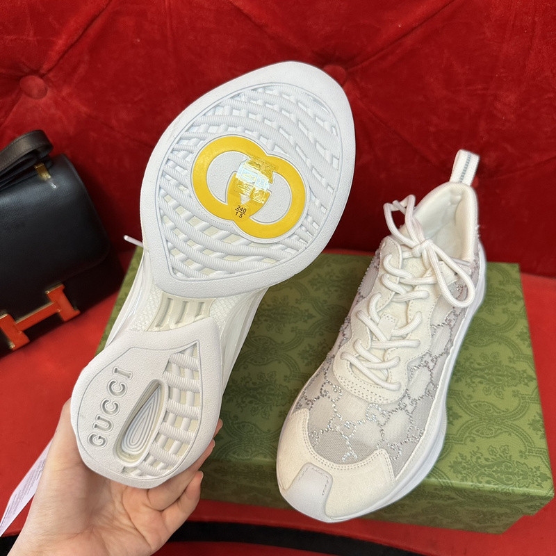 GUCC Run Lace-up Sneakers