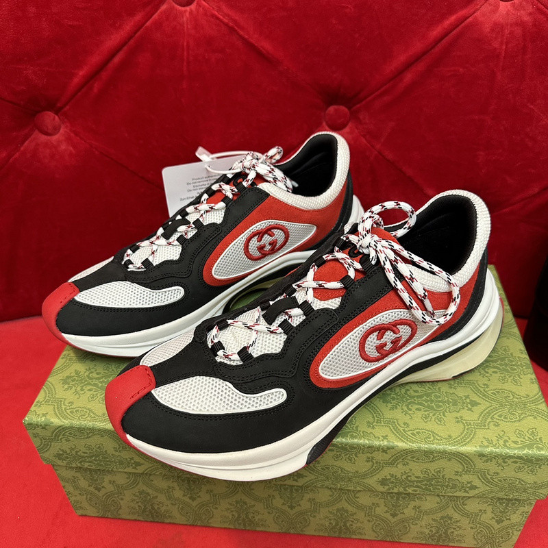 GUCC Run Lace-up Sneakers