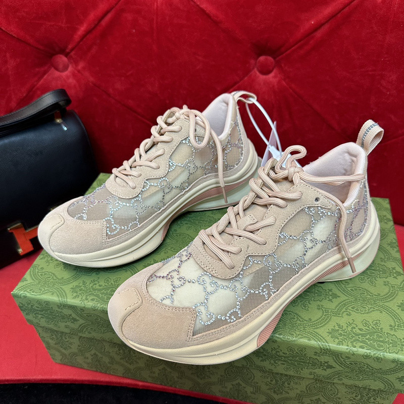 GUCC Run Lace-up Sneakers
