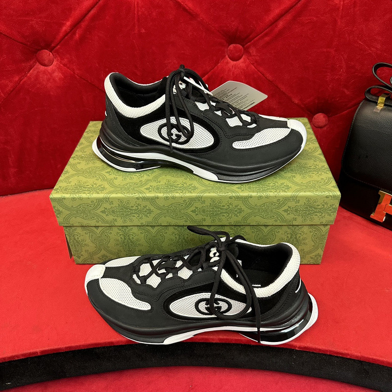 GUCC Run Lace-up Sneakers