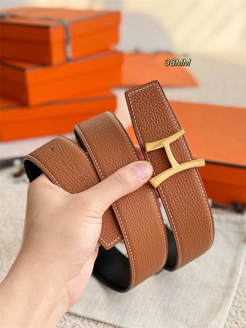 H*ER*MES BELT(DOUBLE-SIDED)