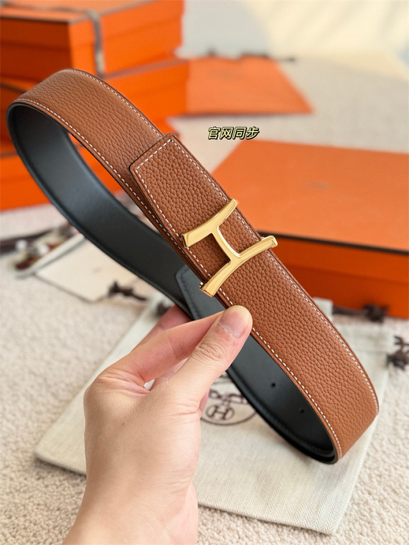 H*ER*MES BELT(DOUBLE-SIDED)