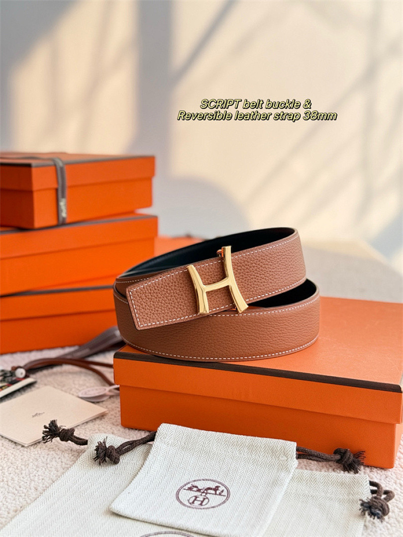 H*ER*MES BELT(DOUBLE-SIDED)