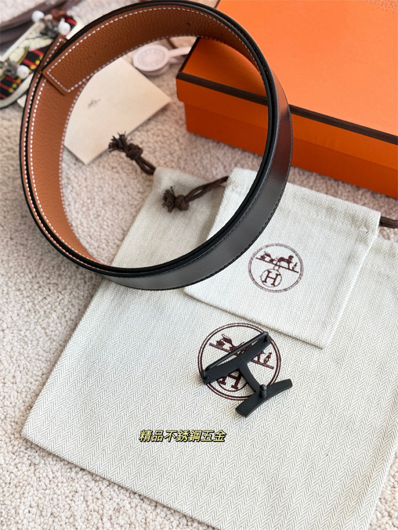 H*ER*MES BELT(DOUBLE-SIDED)