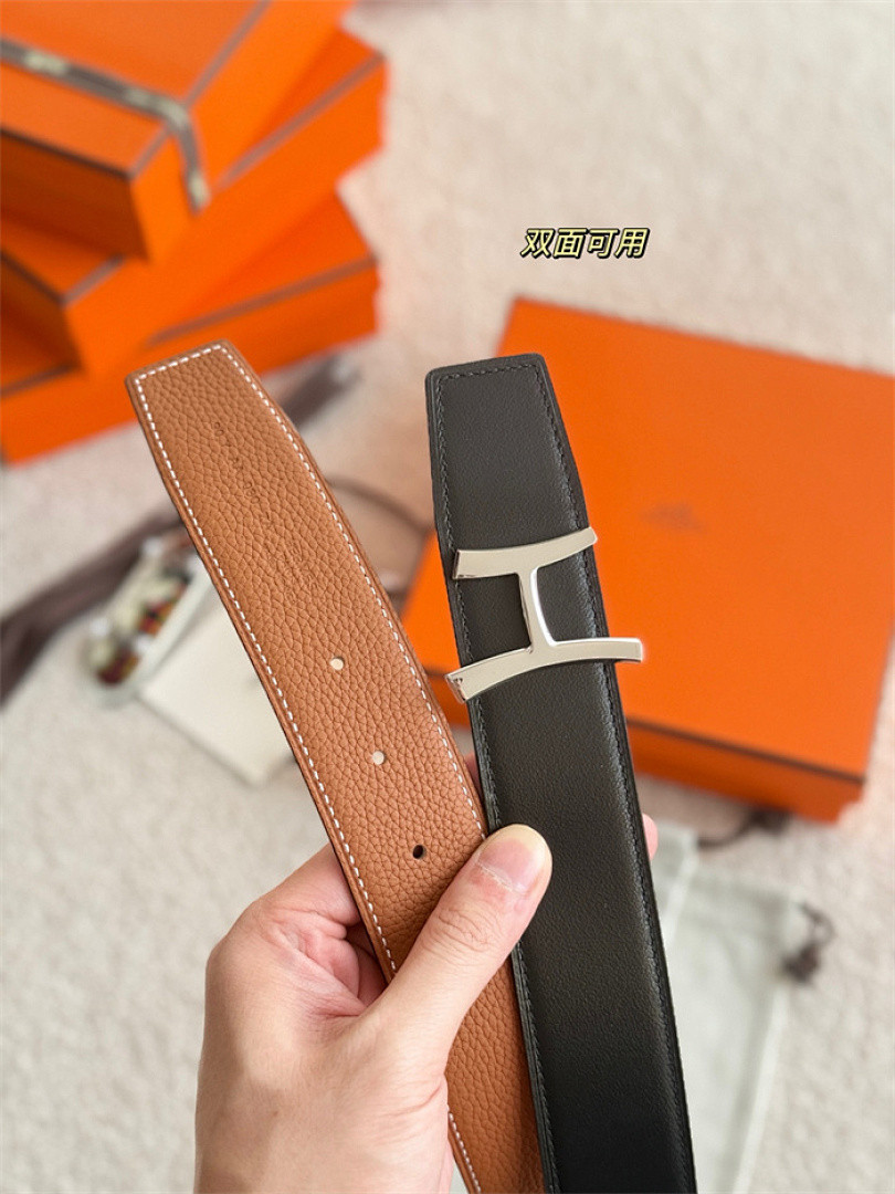 H*ER*MES BELT(DOUBLE-SIDED)