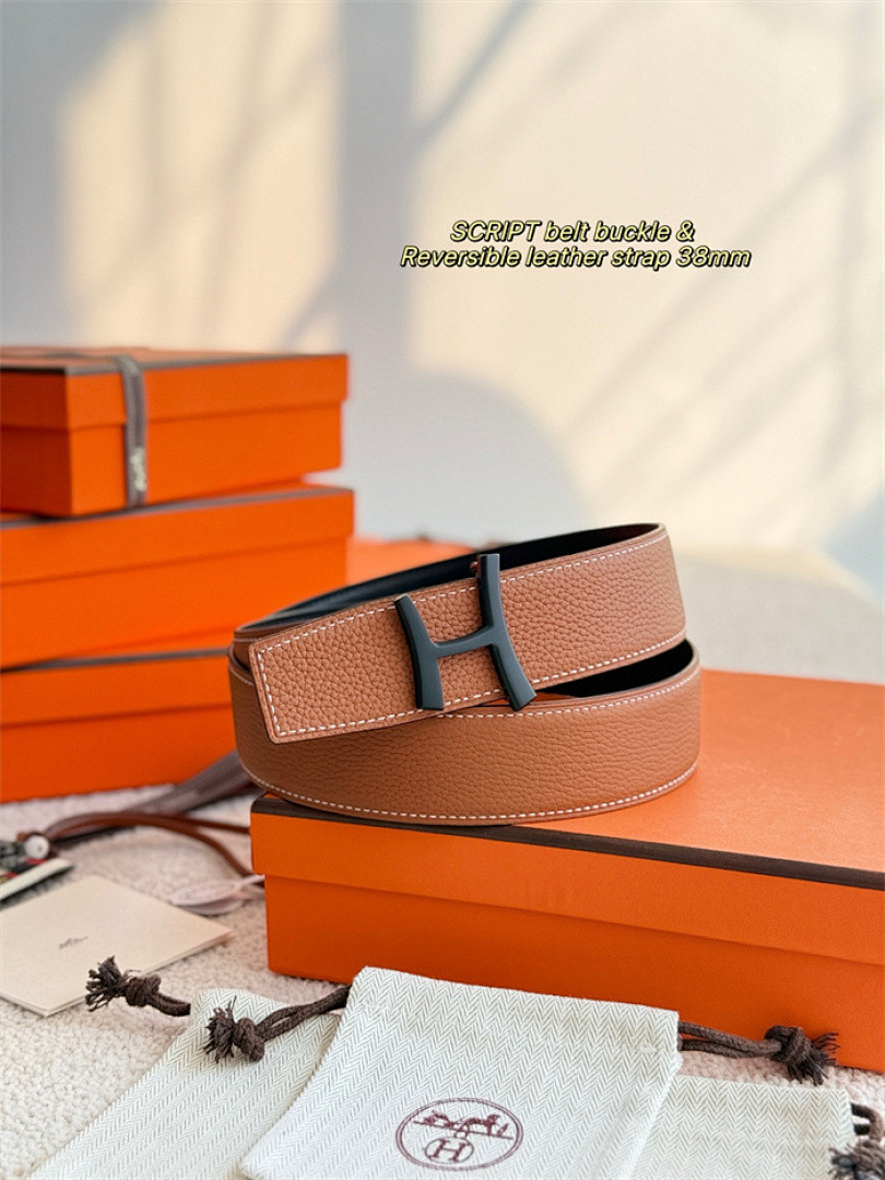 H*ER*MES BELT(DOUBLE-SIDED)