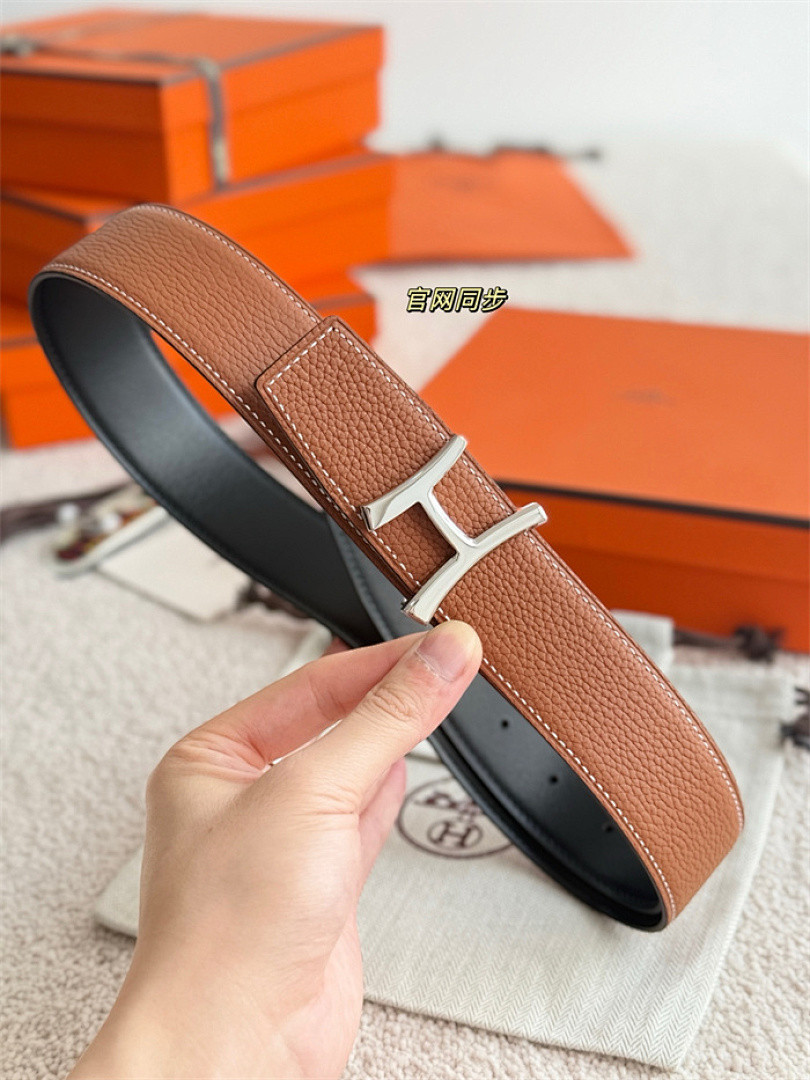 H*ER*MES BELT(DOUBLE-SIDED)