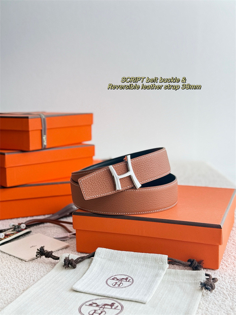 H*ER*MES BELT(DOUBLE-SIDED)