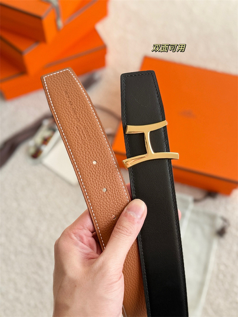 H*ER*MES BELT(DOUBLE-SIDED)