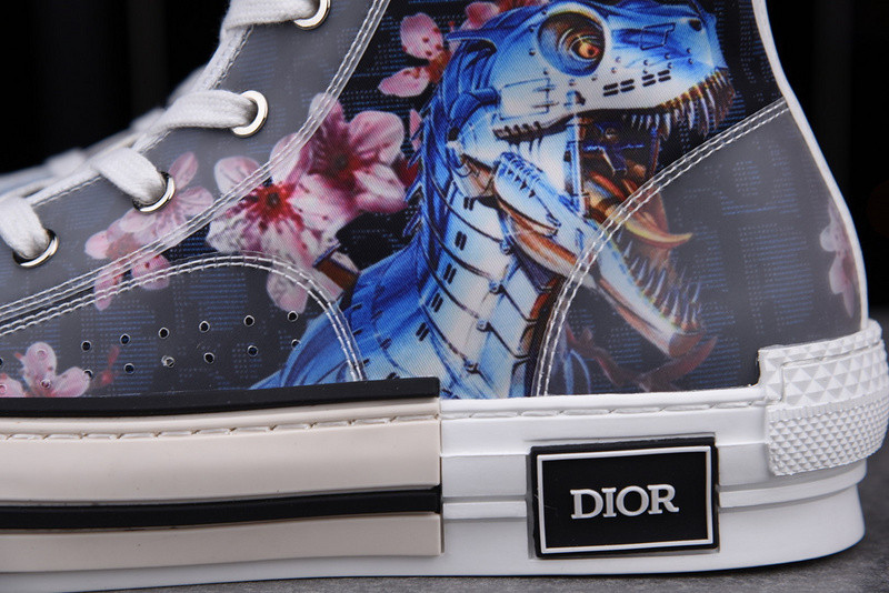 D B23 HIGH-TOP SNEAKERS
