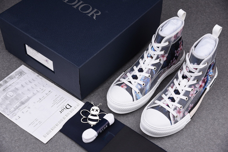 D B23 HIGH-TOP SNEAKERS