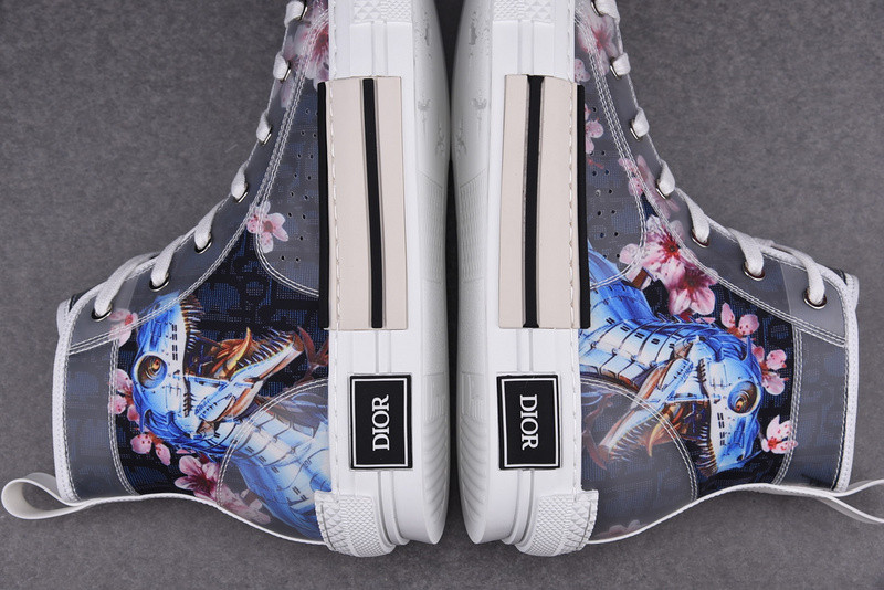 D B23 HIGH-TOP SNEAKERS