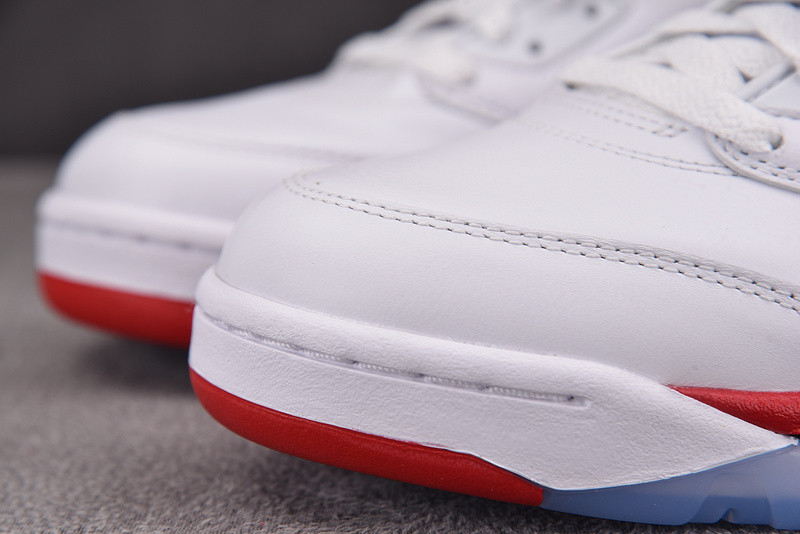 Air Jordan 5 Fire Red Black Tongue 2025 HQ7978-101