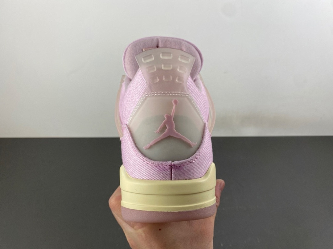 Air Jordan 4 Denim "Iced Carmine" | IB6716-600