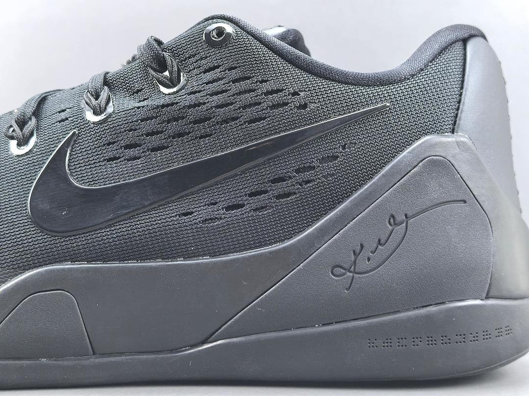 Nike Kobe 9 Elite Low EM TB P "Black" IH5095-002