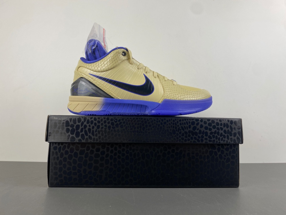 FC Barcelona Nike Kobe 4 Protro Team Gold IM2532-701